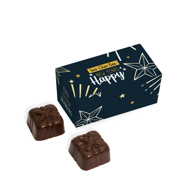 New Years – Two Choc Box – 2x Chocolate Truffles